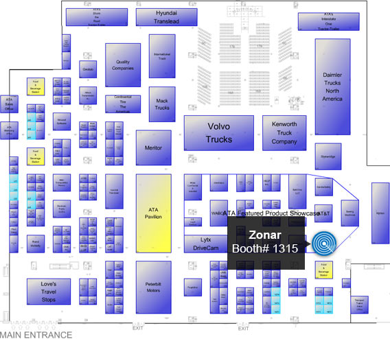 ATA Management Conference and Expodition Map