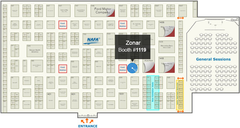 NAFA Insitiute & Expo Floor Plan