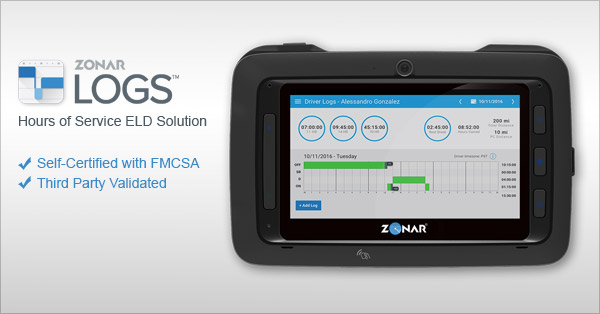 ELD Self-Certified HoS Electronic Logbook