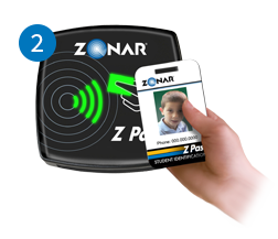 Scan Card using the Z Pass Card Reader