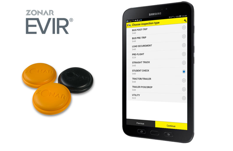 Samsung Galaxy Tab Active2 Zonar Systems