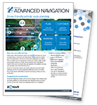 Advanced GPS Navigation Product Cutsheet