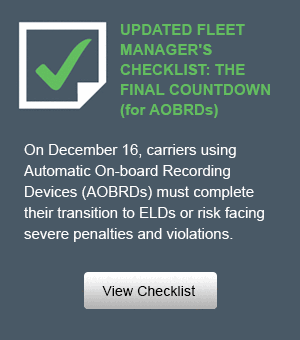 Updated Fleet Manager’s Guide to the Final ELD Deadline
