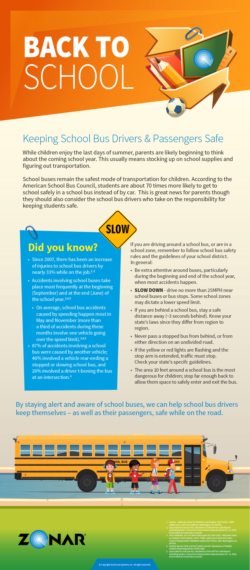 Back to School: Keeping School Bus Drivers & Passengers Safe