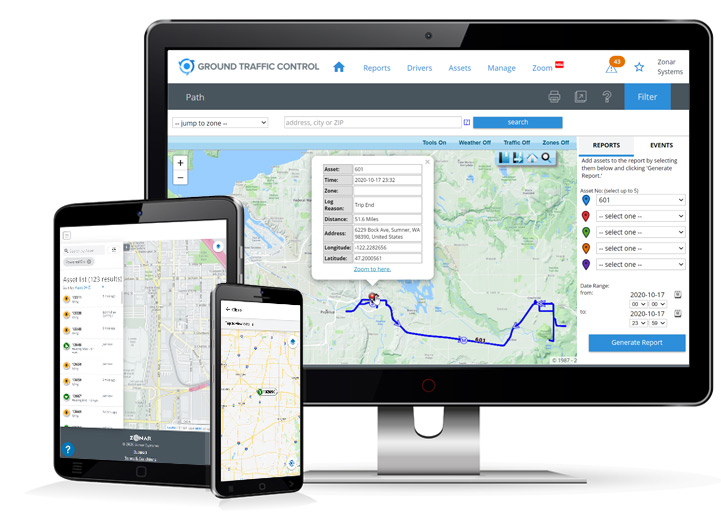 Zonar Smart Fleet Management Platform