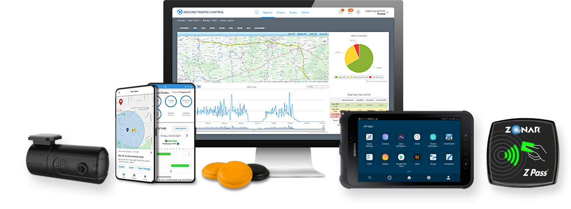 Zonar Fleet Tracking and GPS Products and Solutions
