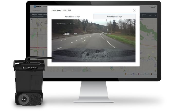 Zonar Coach dash cam Zonar Coach dash cam
