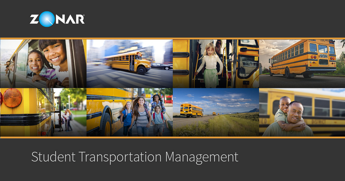 Zonar Systems Student Transportation & K12 School Bus GPS Tracking