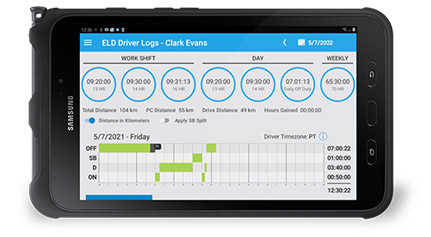 Zonar Logs ELD