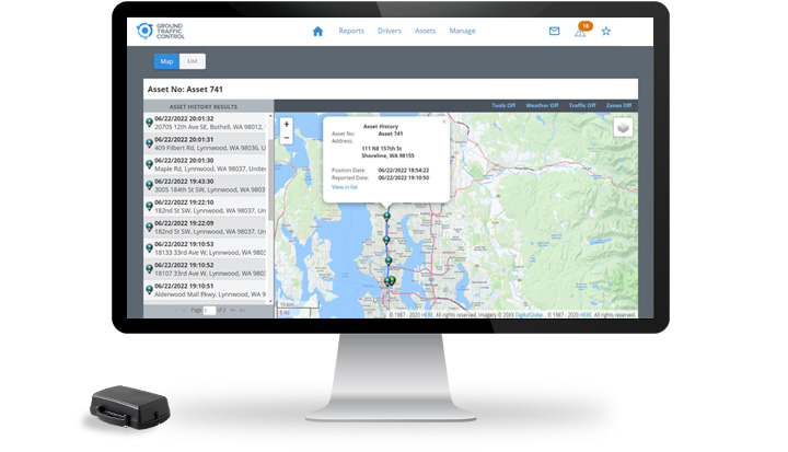 Zonar ZTrak asset tracking