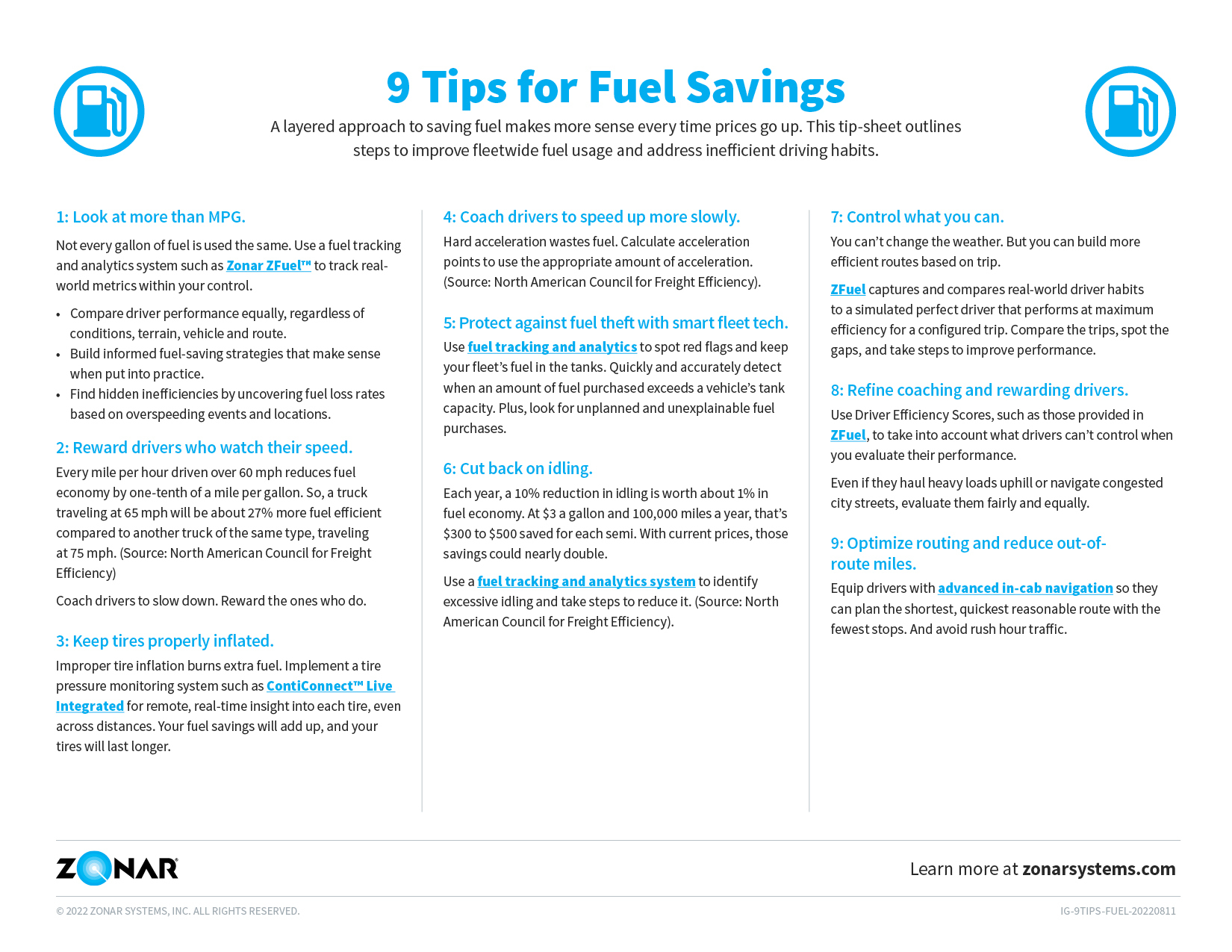 Track real-world fuel usage and find ways to cut back.