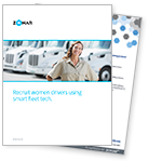Recruit women drivers using smart fleet tech.