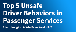 Infographics: Top 5 Unsafe Driver Behaviors in Passenger Services with Zonar