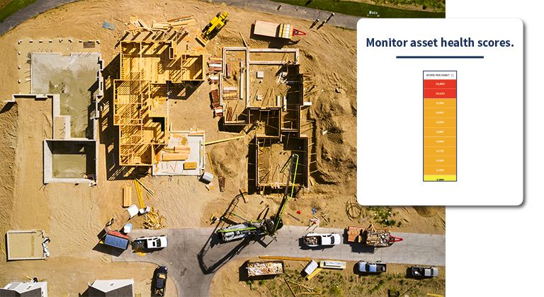 Construction fleet asset health Construction fleet asset health