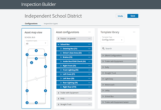 School bus config