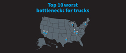 Infographics: Top 10 Worst Bottlenecks For Trucks