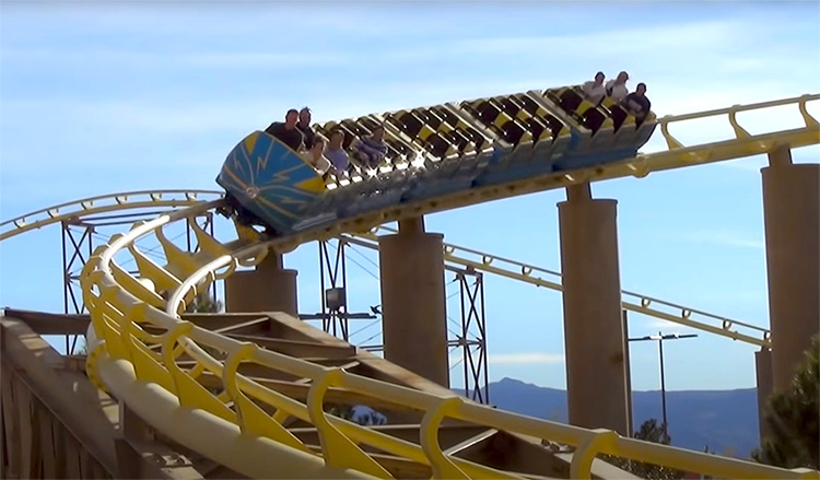 Desperado Roller coaster - Zonar's first customer