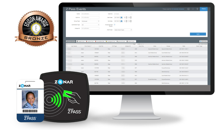 Zonar Z Pass student tracking
