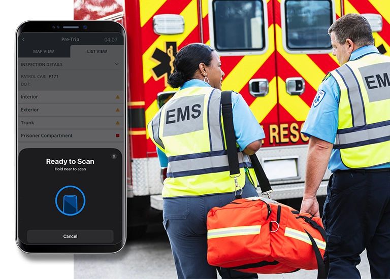 Our fleet management and safety solutions make it easy to verify gear, discreetly track equipment, and monitor fleet activity in real time.